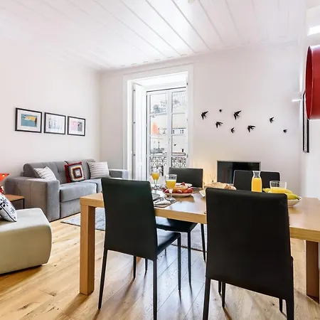 Modern Flat In Downtown Lisbon By Lovelystay Exterior foto